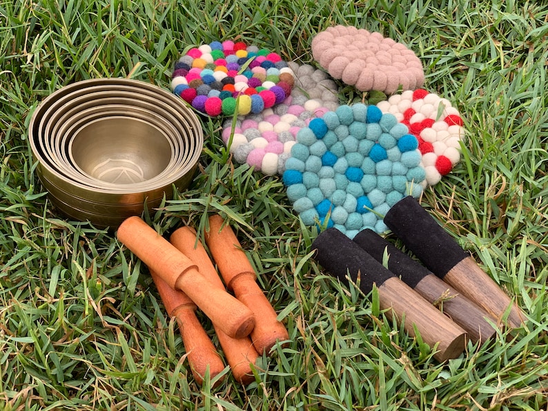 Set of 7 Beautiful Singing Bowl Tibetan Singing Bowl Set Etsy