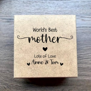 Personalized Wooden Box For Mother&#39;s Day