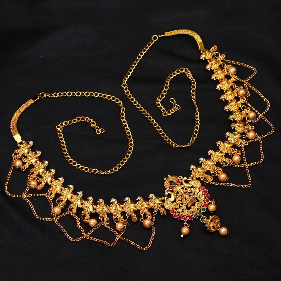 Indian Saree Kamarband Kamarbandh Tagdi Waist chain Waist | Etsy