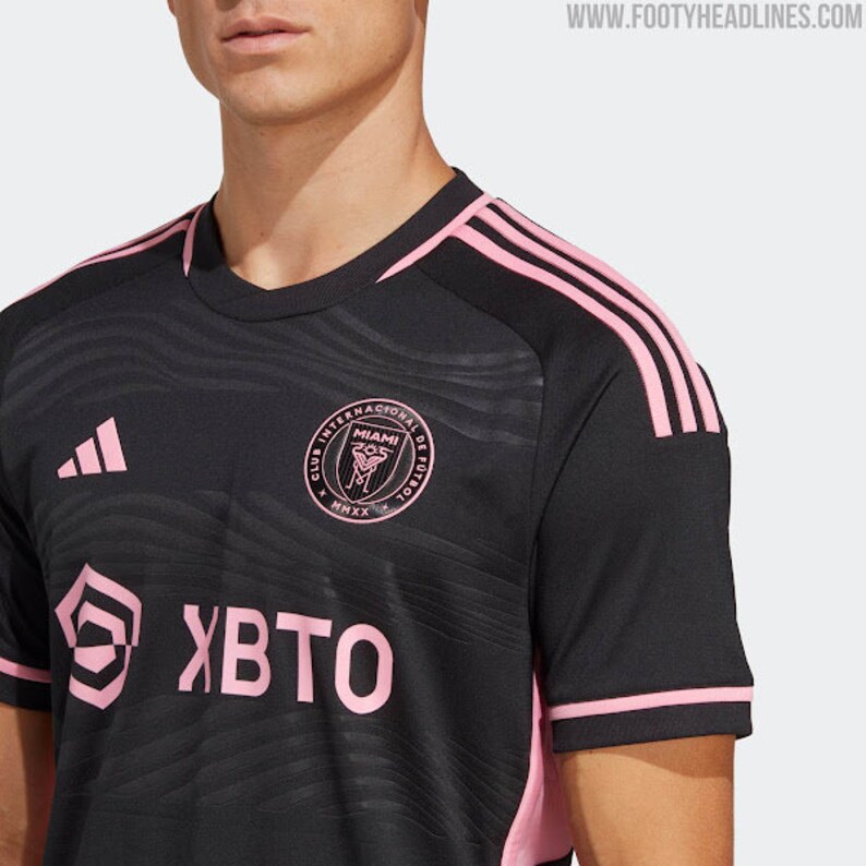 Maillot Inter Miami Leo Messi 20232024 Extérieur Maillot Etsy France