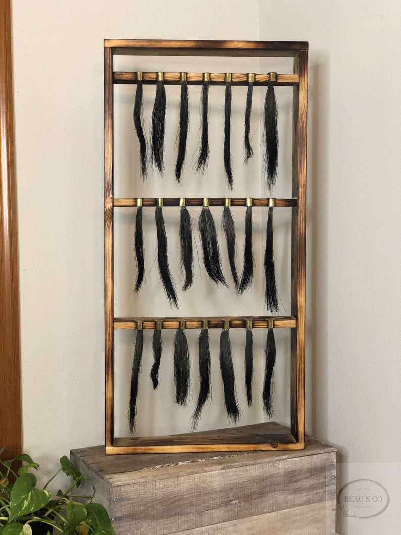 Wall Mount Turkey Beard Display Burnt Scorched Wood Etsy