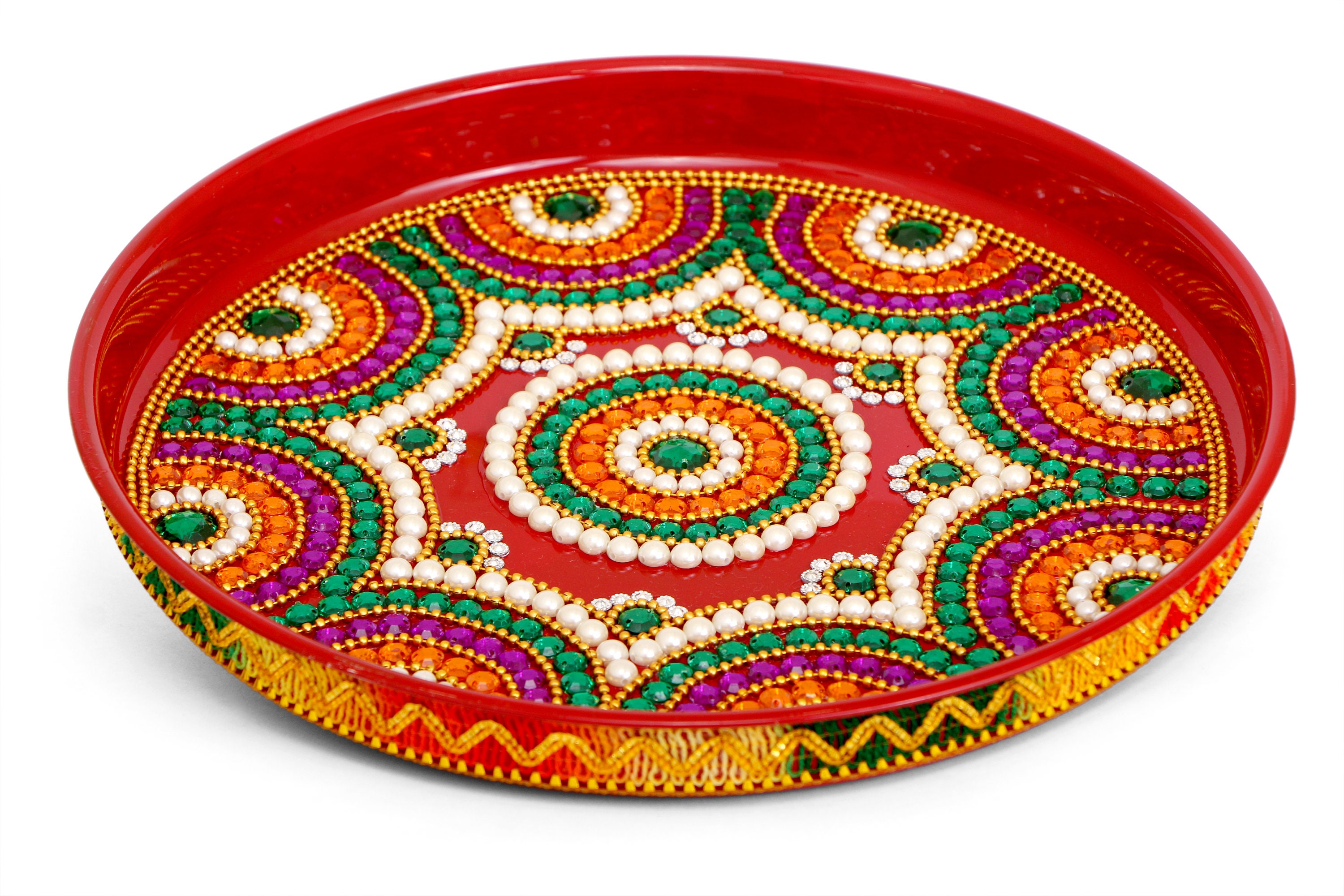 Handmade Festival Collection 11 Mehendi thali