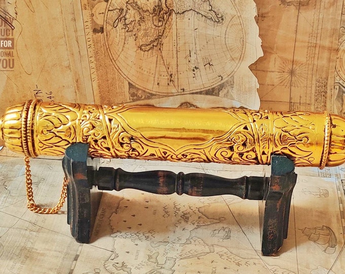 Personalization parchment scroll old parchment parchment holder scroll holder parchment paper parchment paper wedding card holder ,no stand