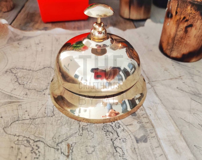 Brass table bell desk bell brass table bell types of bells Hotel Counter Bell Desk Bell Table Bells Call Bell Reception Bell