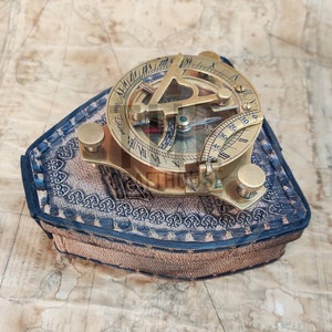 Personalized sundial Compass, Engraved Compass, Brass compass, Your brass compass, Personalized Gift, Fathers day gift
