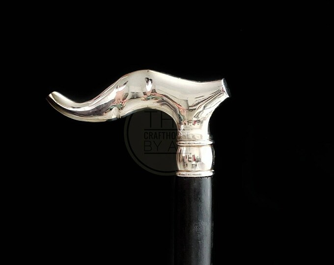 Brass walking stick elephant head Walking cane elephant walking stick brass handel stick wooden stick joging cane