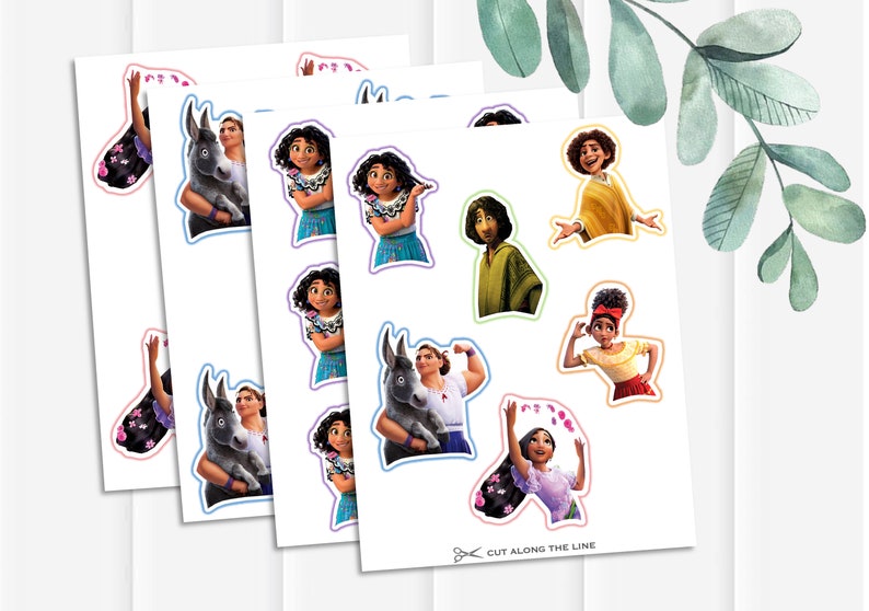 Encanto Cupcake Toppers Printable