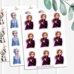 Set of 3 Frozen 2 Cupcake Toppers, 3 Printable Frozen 2 Cupcake Toppers ...