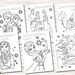 Frozen Coloring Pages, Frozen Party Favors, Frozen Birthday, Party ...