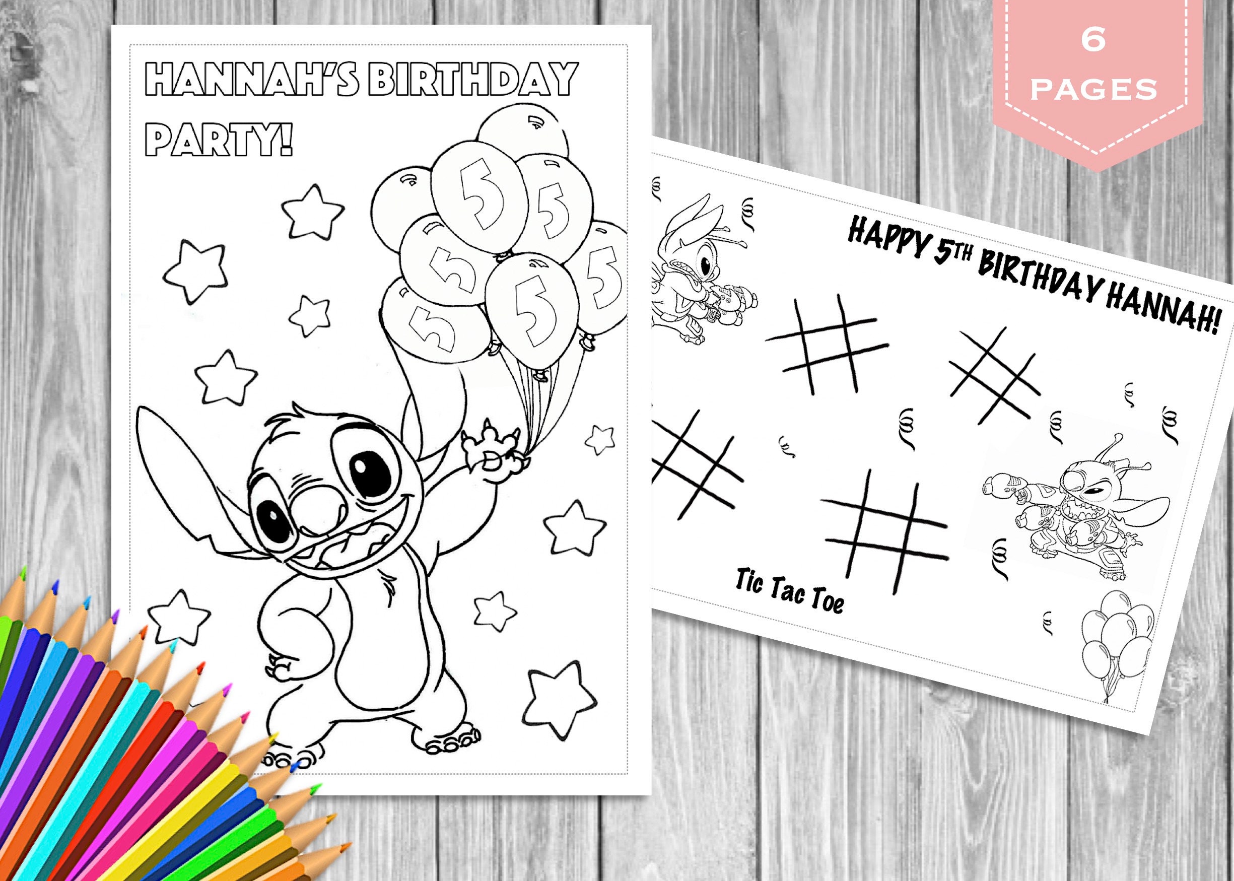 Lilo n' Stitch Coloring Pages, Lilo n' Stitch Party Favors, Stitch Birthday, Party Favor, Lilo n' Stitch Coloring Book, Stitch Activities