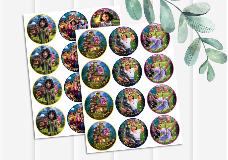 Encanto Cupcake Toppers Luca Printable