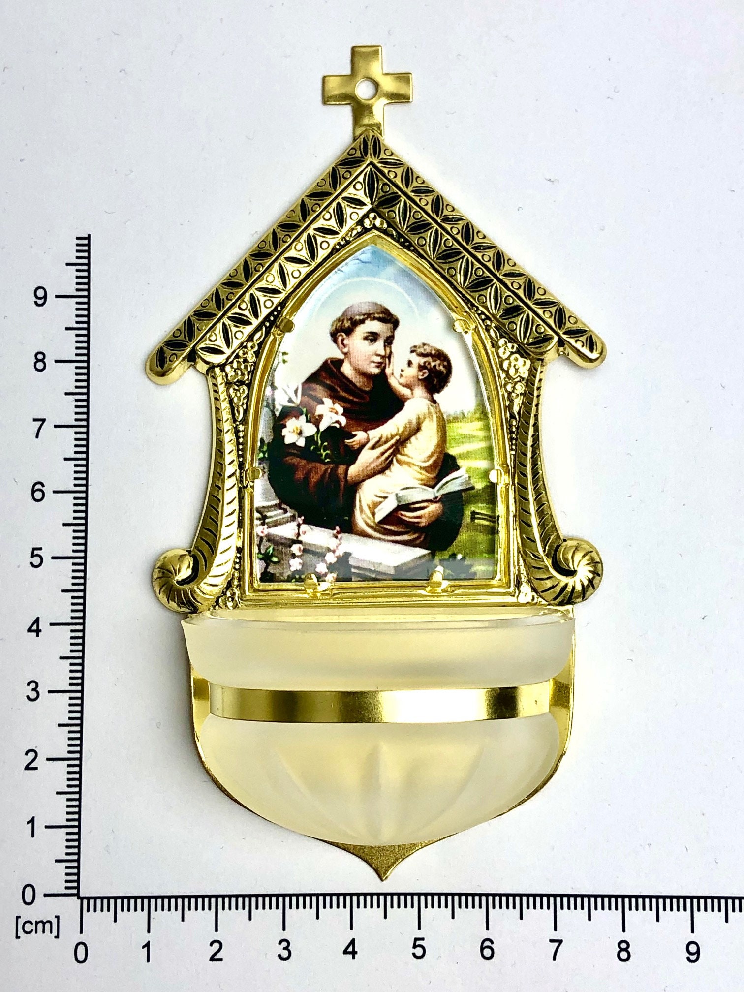 Holy Water Font Optional Picture/st. Anthony or Other Images - Etsy