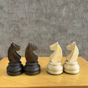 Lardy Wooden Chess Set vintage 80s. Great gift for mens and collectors. image 5