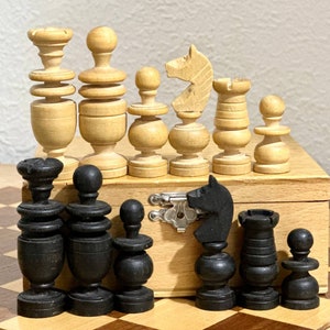 Germany chess set ( REGENCY ) chess 1930s vintage. Great gift for mens, chess lovers and collectors!