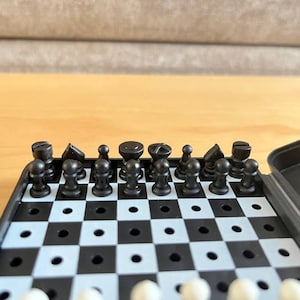 Magnetic traveling Germany chess set 90s in good condition. Great gift for mens and collectors!