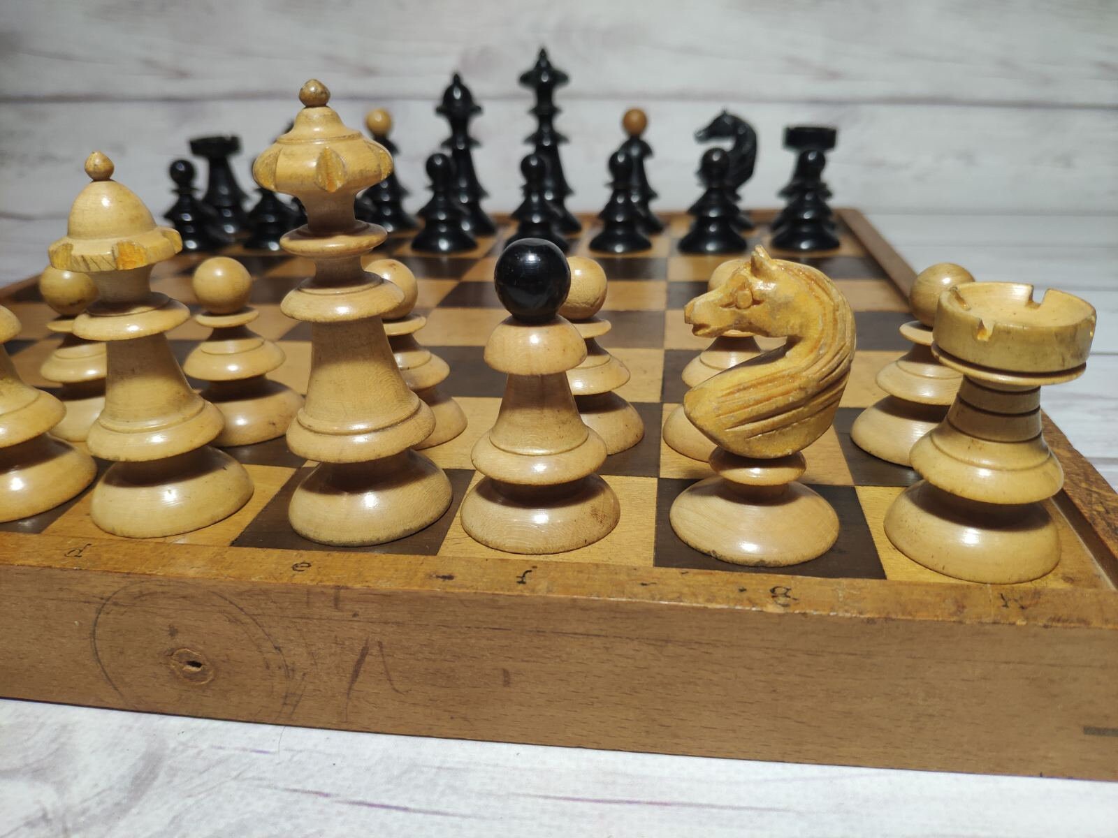 Austrian Chess Set coffee House 3040s Vintage in Etsy