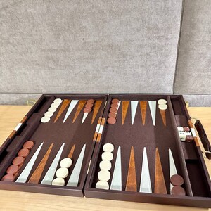 Crazy Games Backgammon Set - Classic Backgammon Sets for Adults 2 Player  Game