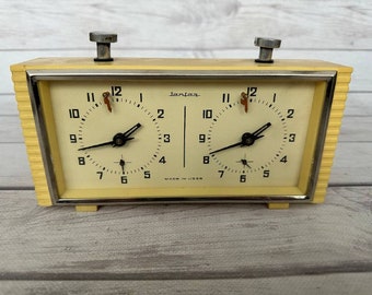 Vintage CHESS Tournament clock. Great gift for mens, chess lovers and collectors!