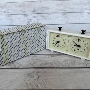 Vintage Chess clock ( CHESS ) in good condition 90s . Great gift for collectors and chess lovers!