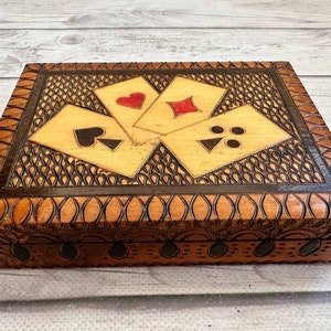 Soviet Vintage Box Hand Painted in good condition 80s vintage. Great gift for mens, chess lovers and collectors!