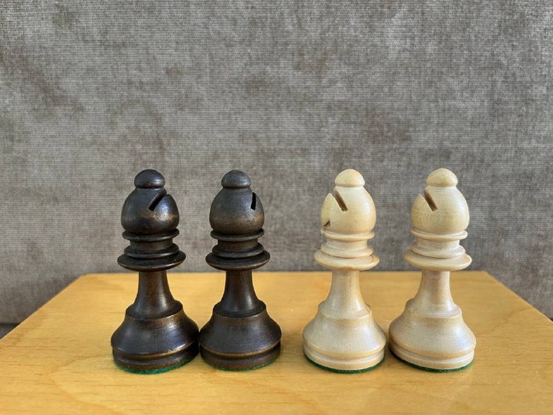Lardy Wooden Chess Set vintage 80s. Great gift for mens and collectors. image 7