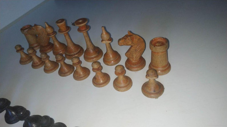 Chess set Chess soviet Chess USSR Chess Chess vintage