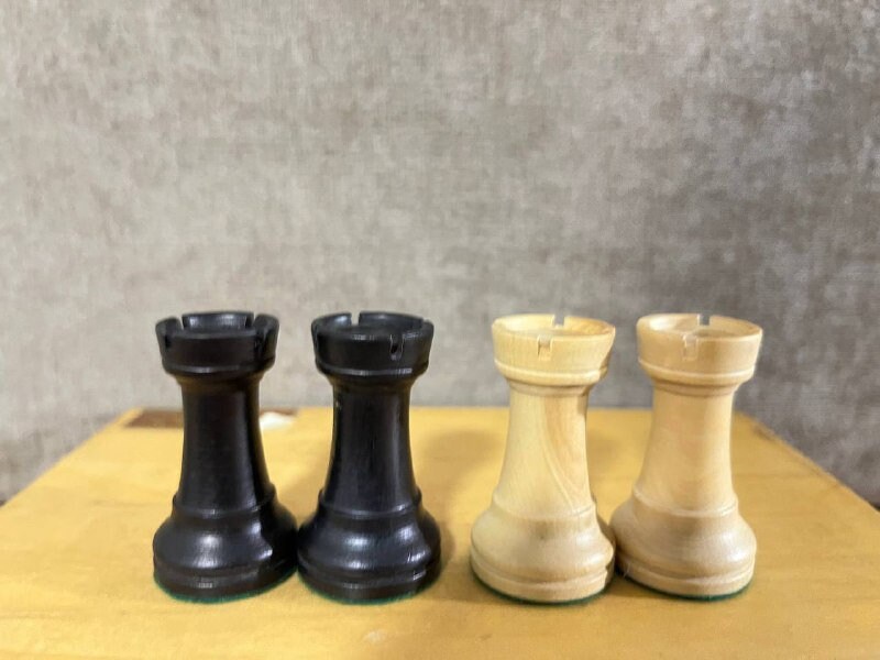 Prison chess set from the 1950s - made out of toilet paper, dried bread and  shoe paste. : r/chess