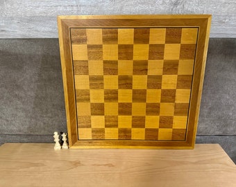 Germany Rare Chess board in good condition 70s. Great gift for mens, chess lovers and collectors!