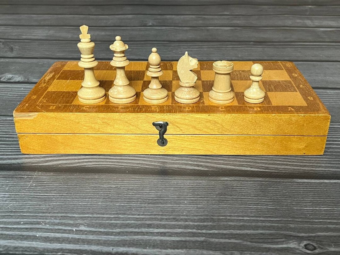 Chess Set ( Bohemia ) 80s Vintage in Chess Board . Great Gift for Mens ...