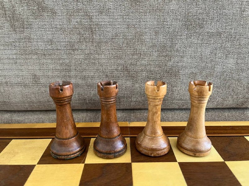 Germany Chess Set 60s Vintage in the Style of the Lipnitsky - Etsy