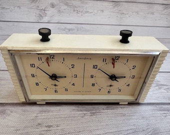 Vintage CHESS Tournament clock. Great gift for mens, chess lovers and collectors!