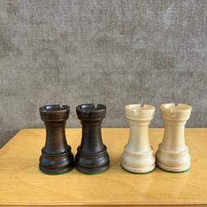 Lardy Wooden Chess Set vintage 80s. Great gift for mens and collectors. image 8