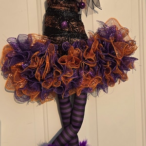 Witch Hat Orange/ Purple legs