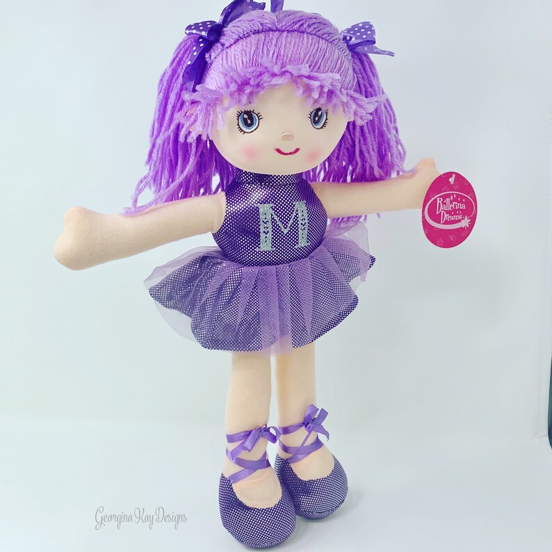 personalised ballerina doll
