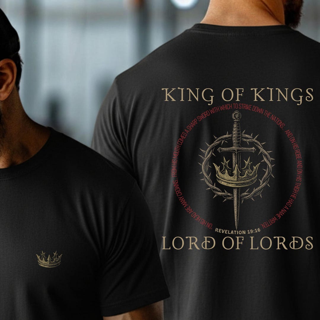 Revelation 19:16 King of Kings Lord of Lords - Etsy