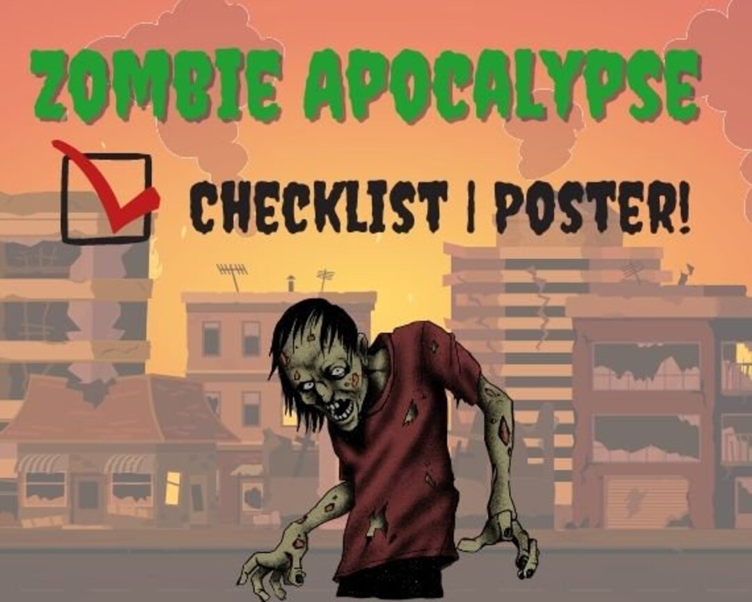 Zombie Apocalypse Poster