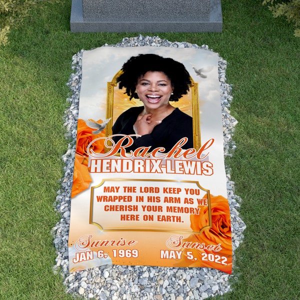 Grave Blanket Template Etsy