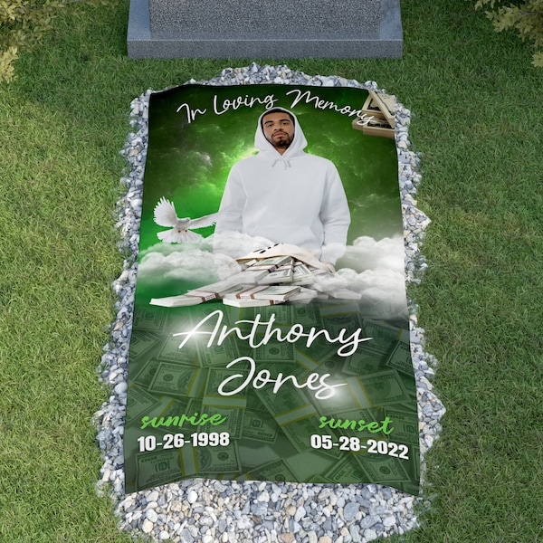 Grave Blanket Template Etsy