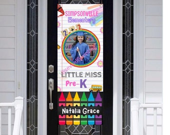 Pre-K Graduation Door banner