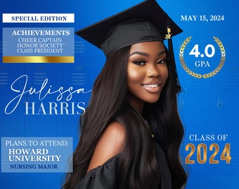 Graduation Magazine|Canva Pro Template