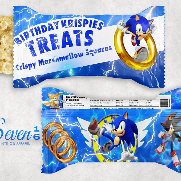 Sonic Rice Krispie Treat|Digital|