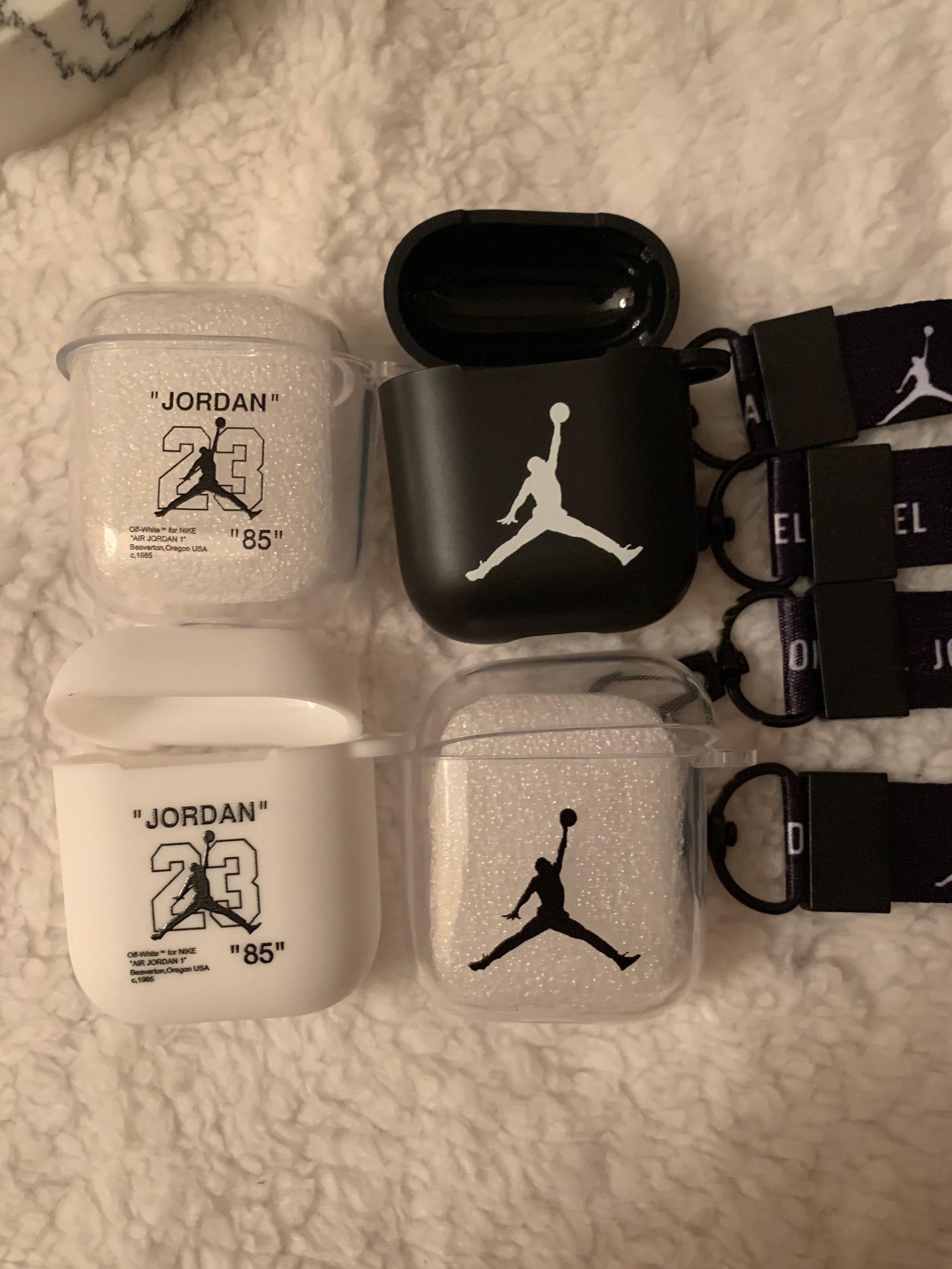 off white jordan 1 airpod case