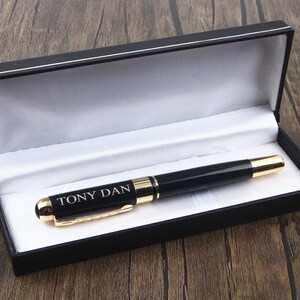 Fountain Pen Personalized, Custom Pens, Engraved Pen, Promotional Pen with Gift Box for Man, Husband, Boyfriend image 5