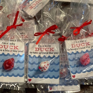 Lucky Duck Valentines-Pack of 6