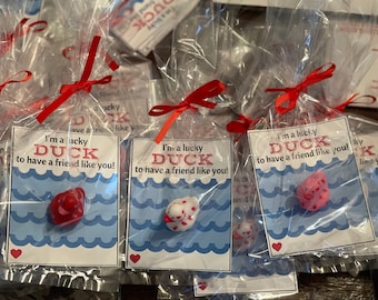Lucky Duck Valentines-Pack of 6