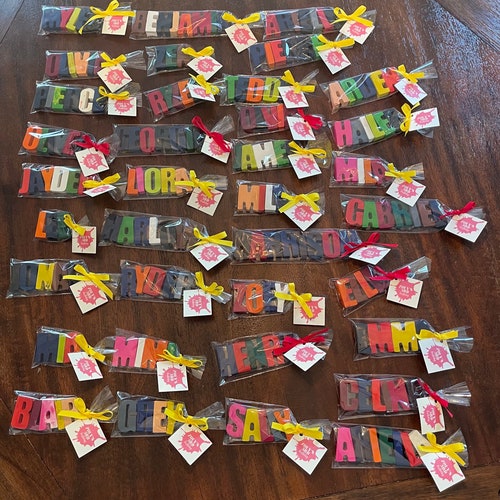 Personalized Crayon Names Etsy