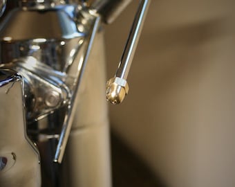 Einloch-Dampfspitze für La Pavoni Europiccola Stradivari Espressomaschine mit verschiedenen Lochgrößen