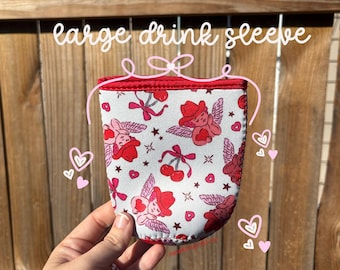Funda para bebida Cowboy Cupid / Nevera portátil para café helado