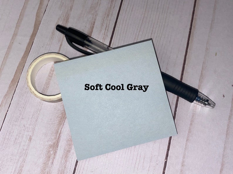 Grey Sticky Notes