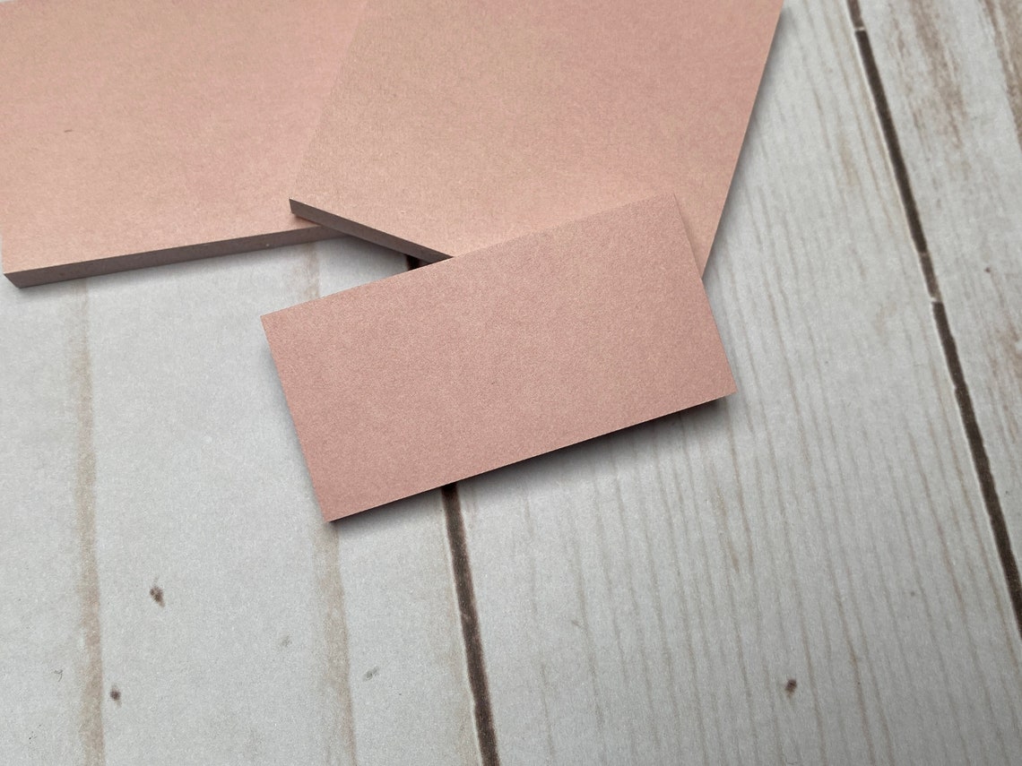2 x 2 Muted Pink Sticky Notes Master Neutral Etsy